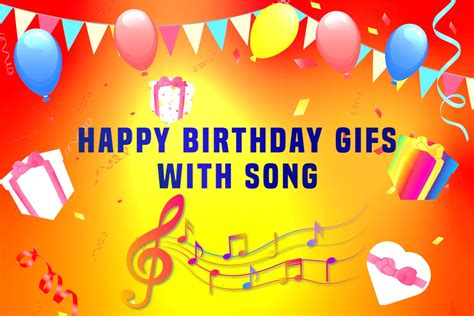 happy birthday wishes gif with music|Happy Birthday GIFs transformed into videos with。